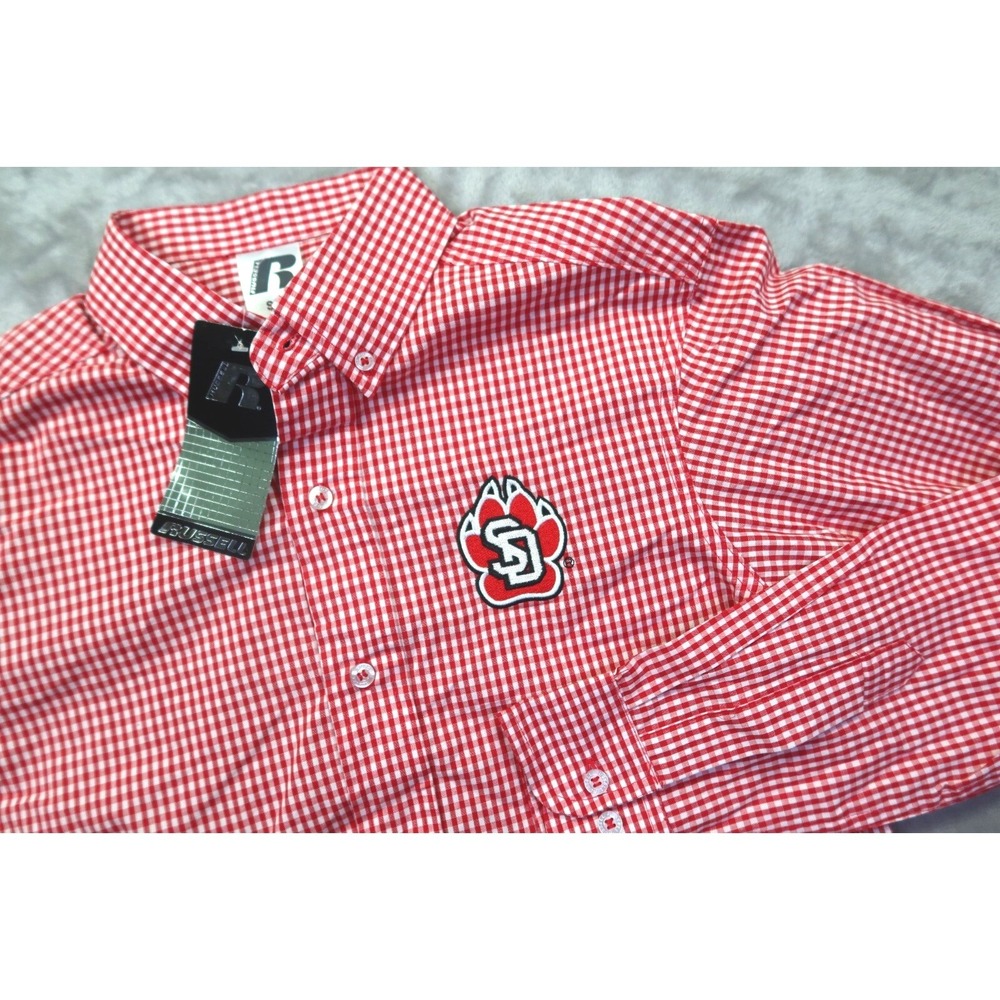 University of South Dakota Coyotes Button Dress Shirt Men's Size S New‎ NWT NCAA